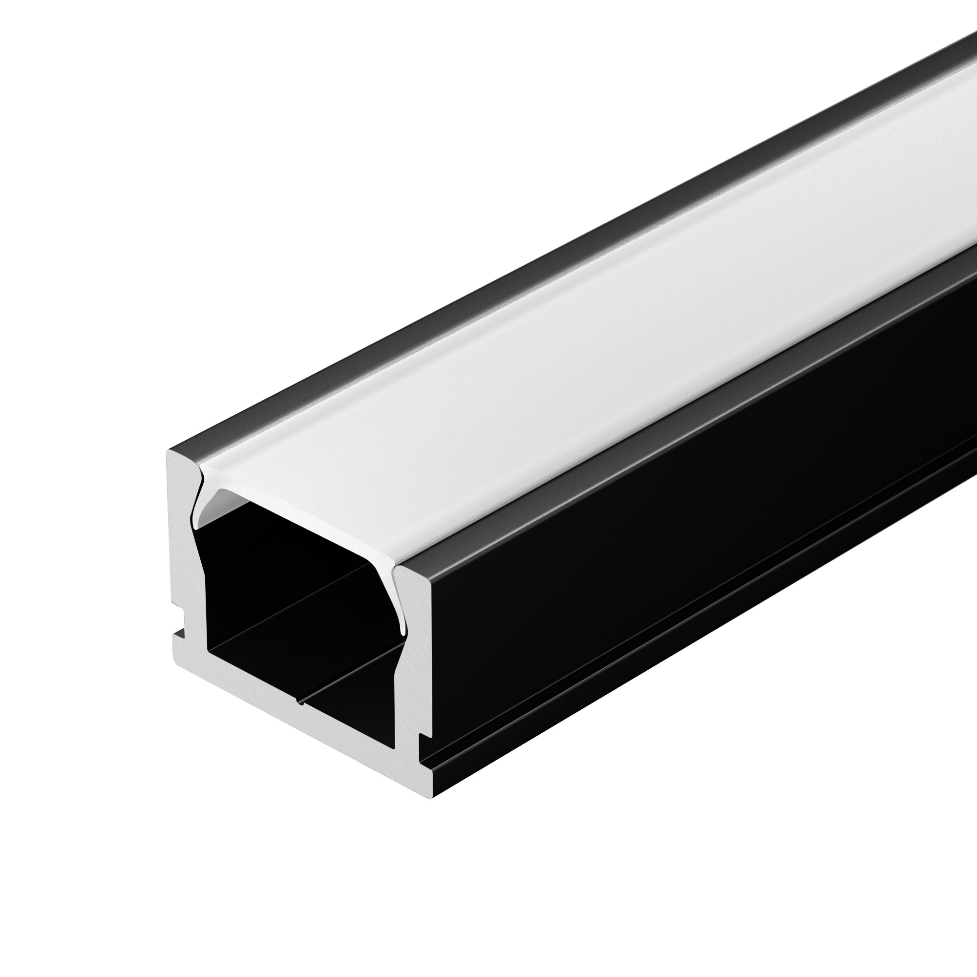Профиль PIK-1007-2000 ANOD BLACK 045492 - Алюминиевый анодированный мини-профиль для светодиодных лент и линеек. Цвет - чёрный. Габаритные размеры (LхWхH): 2000x10x7 мм. Ширина площадки для ленты 7 мм. Экраны, заглушки и другие аксессуары приобретаются от