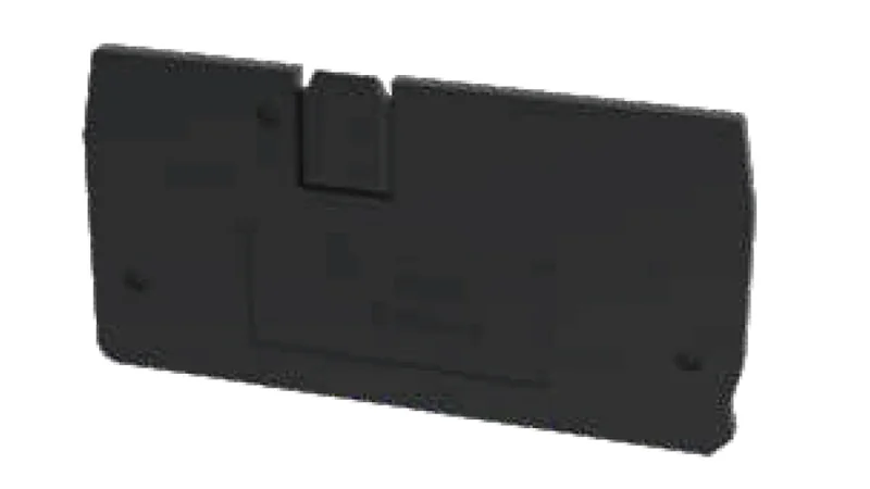Торцевая крышка D-DS4-HE-01P-11 - Торцевая крышка, для клемм DS4-HE..., цвет: серый