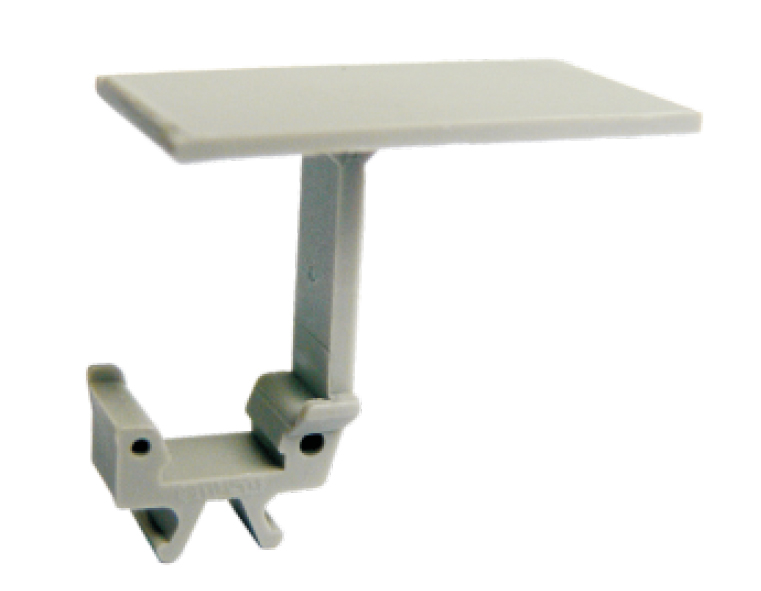 Держатель маркировки UJ5 5-25X12 - Держатель маркировки, для клемм 2,5 мм кв., цвет: серый тип монтажа: в гнездо для маркировки