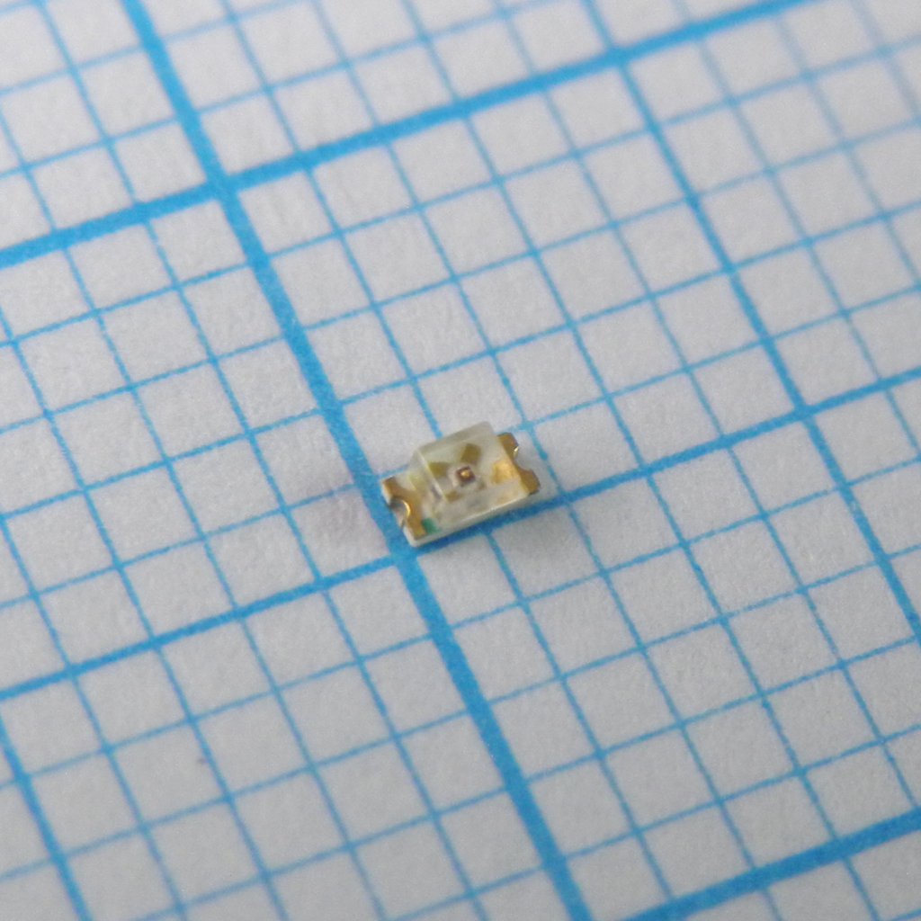 FYLS-0603URC - Светодиод smd 1,6х0,8мм/красный/631нм/80мкд/прозрачный/130°