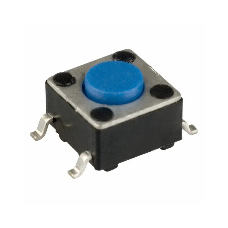 PTS645SM43SMTR92LFS - Кнопка тактильная 6Х6Х4.3мм 0.05А 12В 1.6H 100000циклов SMD монтаж лента на катушке