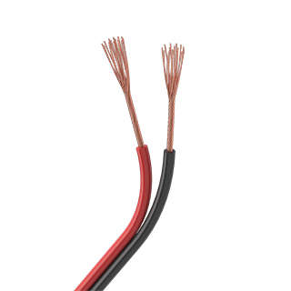 Шлейф питания ARL-18AWG-2Wire-CU 026348 - Шлейф для питания и управления одноцветными светодиодными лентами. 2 проводника, калибр проводника 18AWG, сечение проводника 0.84 мм2, проводник из луженой меди, внешняя оболочка из ПВХ красного и чёрного цветов. 