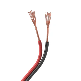 Шлейф питания ARL-24AWG-2Wire-CU 033153 - Шлейф для питания и управления одноцветными светодиодными лентами. 2 проводника, калибр проводника 24AWG, сечение проводника 0.22 мм2, проводник из луженой меди, внешняя оболочка из ПВХ красного и чёрного цветов. 