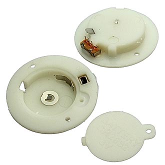 CR2032*1 SWITCH D35MM - Держатель батареи CR2032 закрытый с переключателем