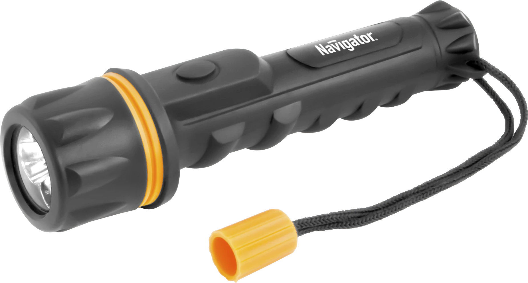 Фонарь светодиодный NPT-R06-2AA 0.5Вт LED 40лм 40м пластик+резина