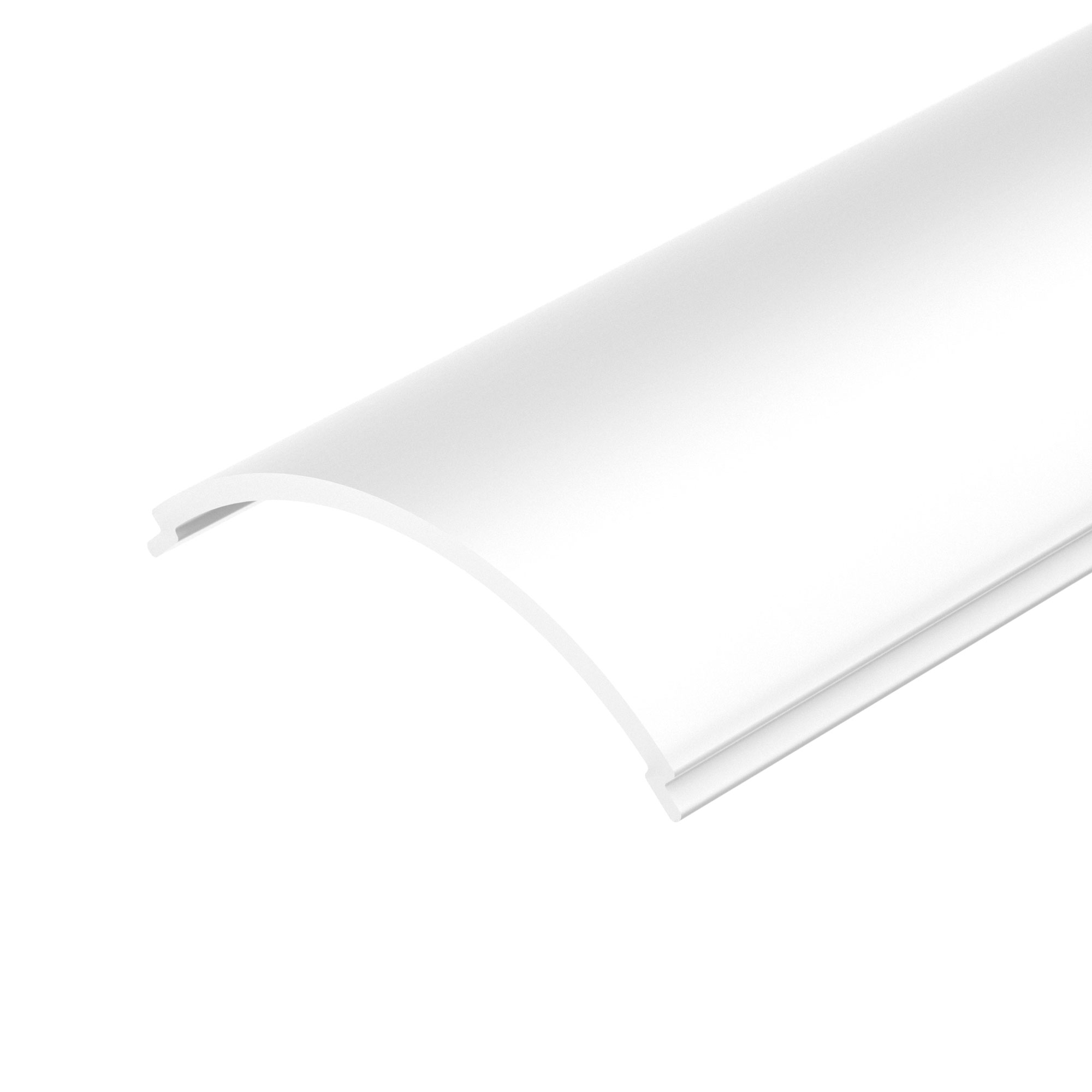 Экран SL-KANT-H15-3000 OPAL-S 036044 - Матовый экран к профилю SL-KANT-H15. Длина 3000мм. Материал - PC (поликарбонат). Цена за 1м. Светопропускание 70%, улучшен эффект размытия точек светодиодов.