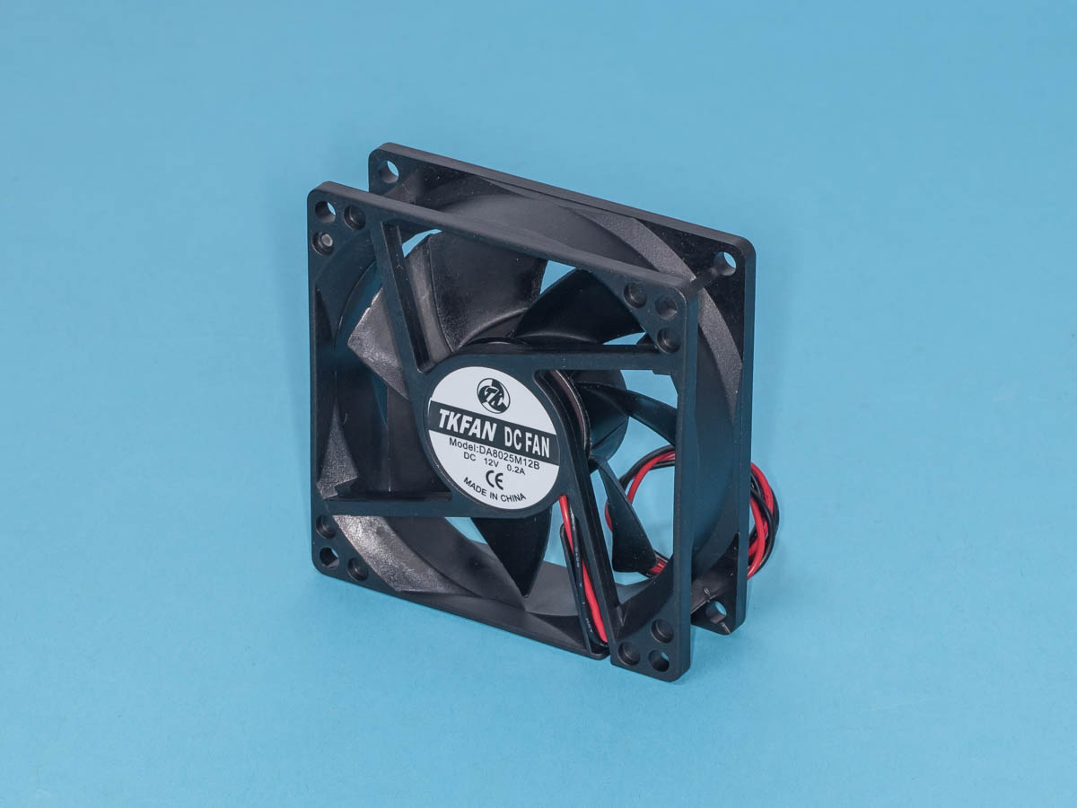 CF2-3B - Вентилятор 12В 80х80х25, 0.20А, подшипник качения DAC8025M12B