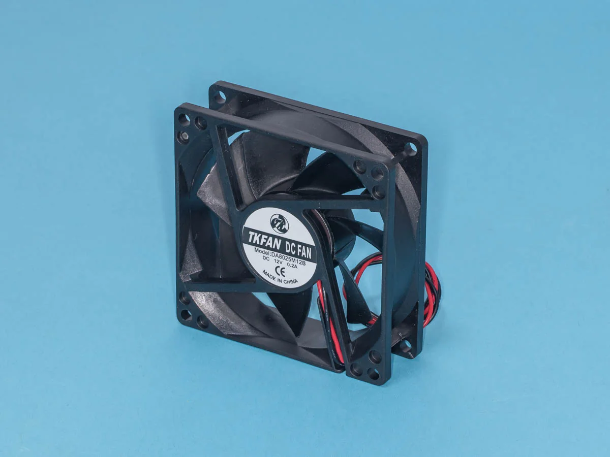 CF2-3B - Вентилятор 12В 80х80х25, 0.20А, подшипник качения DAC8025M12B