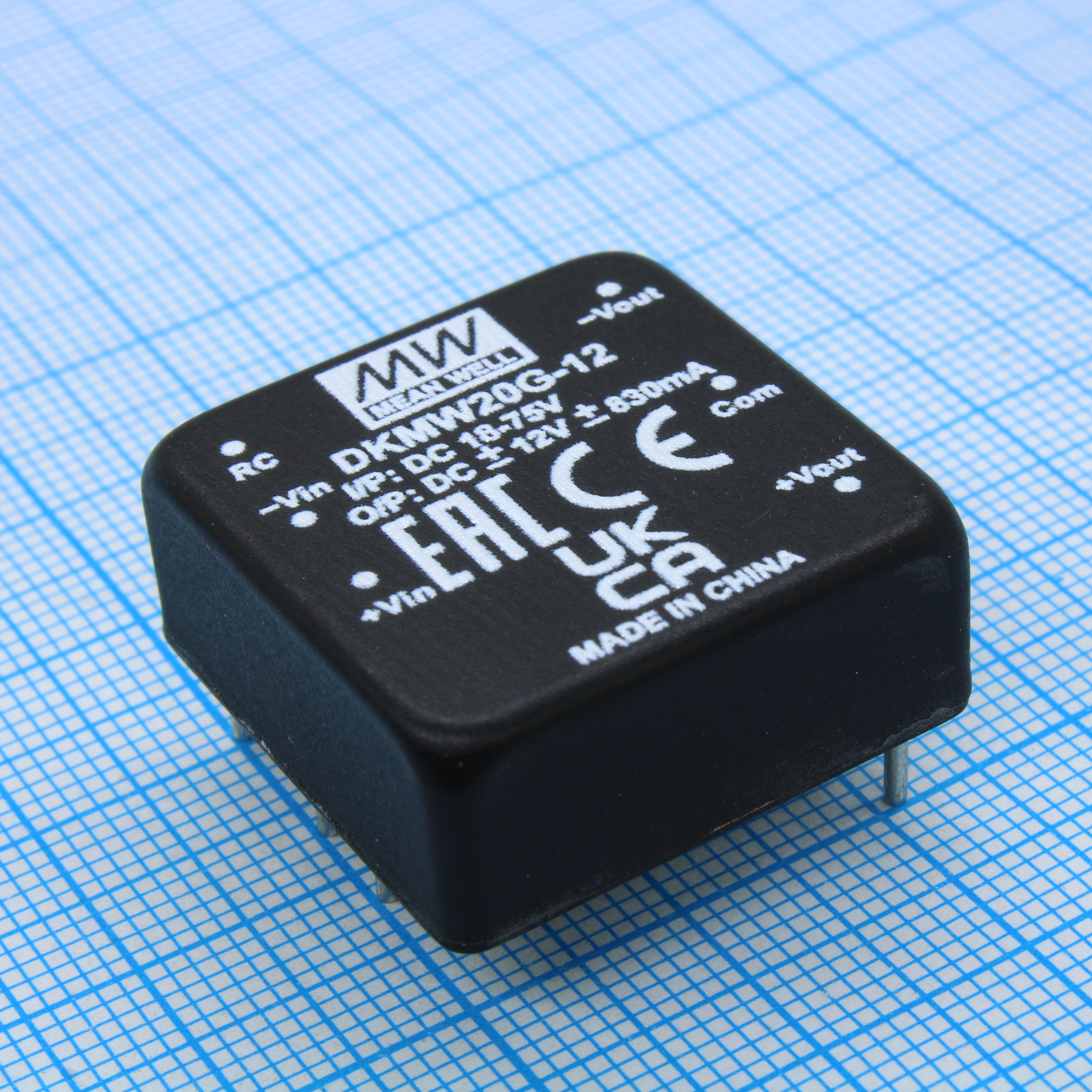 DKMW20G-12 - Преобразователь DC/DC, на печатную плату, 20 Вт