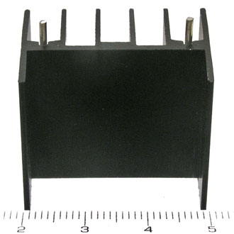 BLA021-25 - Охладитель 25*30,5*25, алюминий