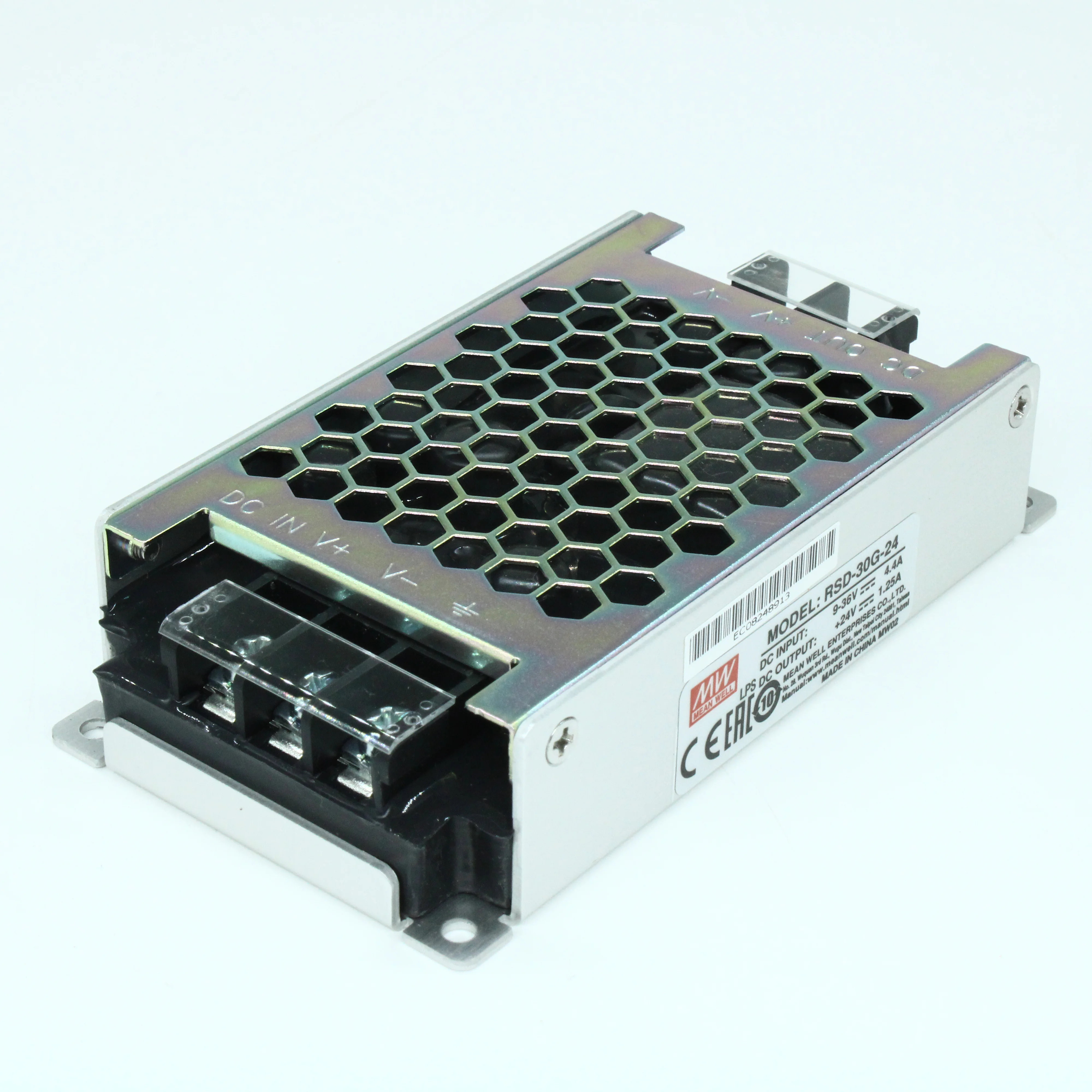 RSD-30G-24 - DC-DC, 30Вт, вход 9…36В, выход 24В/1.25А, изоляция 4000В DC, в кожухе 113х60х25мм, -40…+70°С