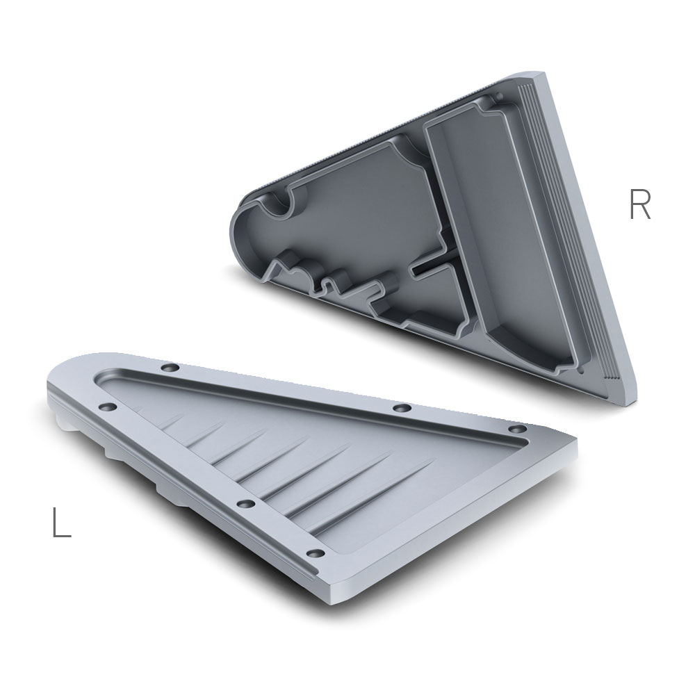 Заглушка ALU-TRIA-R правая 018263 - Алюминиевая заглушка для ALU-TRIA правая. Рекомендуется использовать вместе с силиконовой прокладкой.  Цена указана за 1шт.