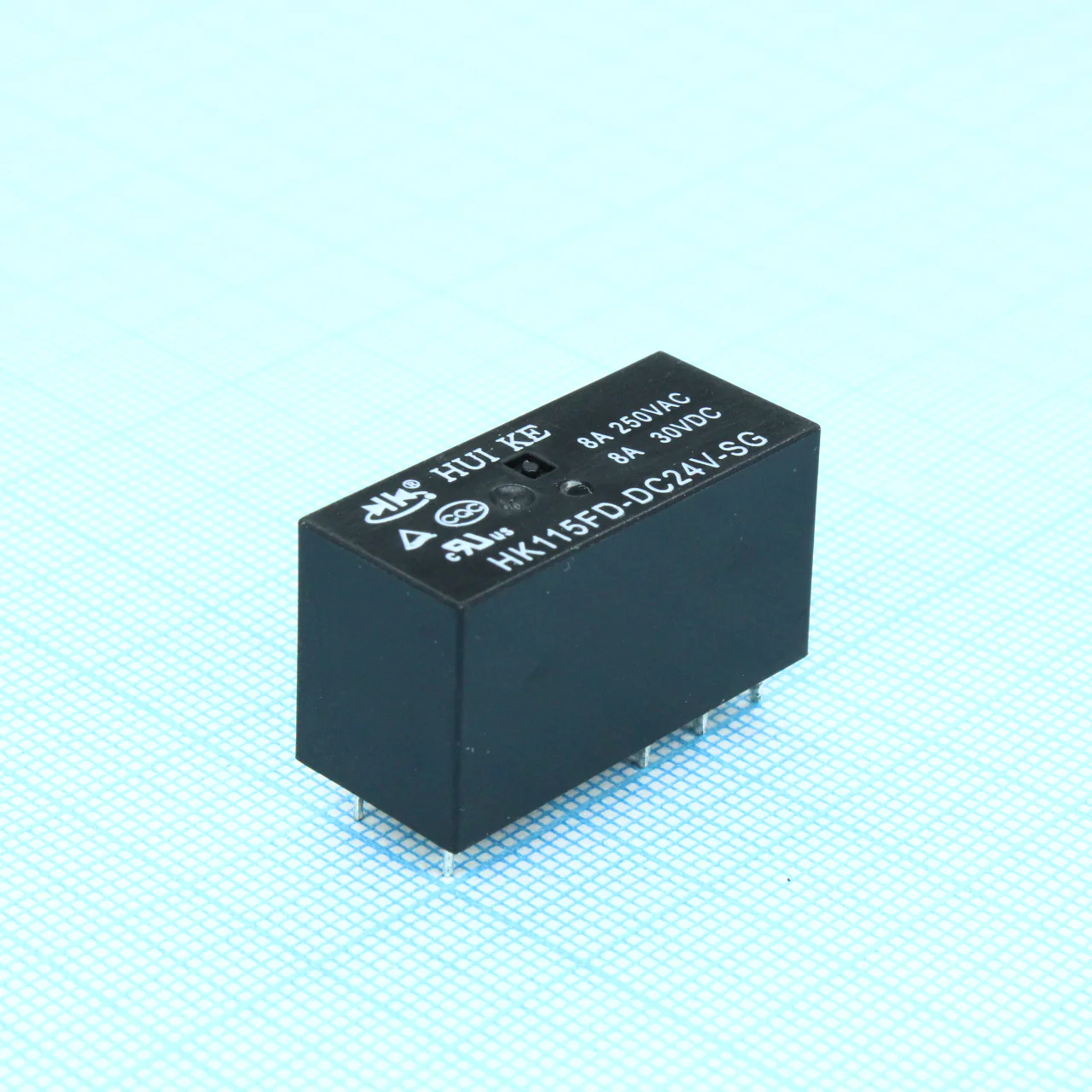 HK115FD-DC24V-SG - Реле силовое, 8А две контактных группы-два направления катушка 24В 0.4Вт
