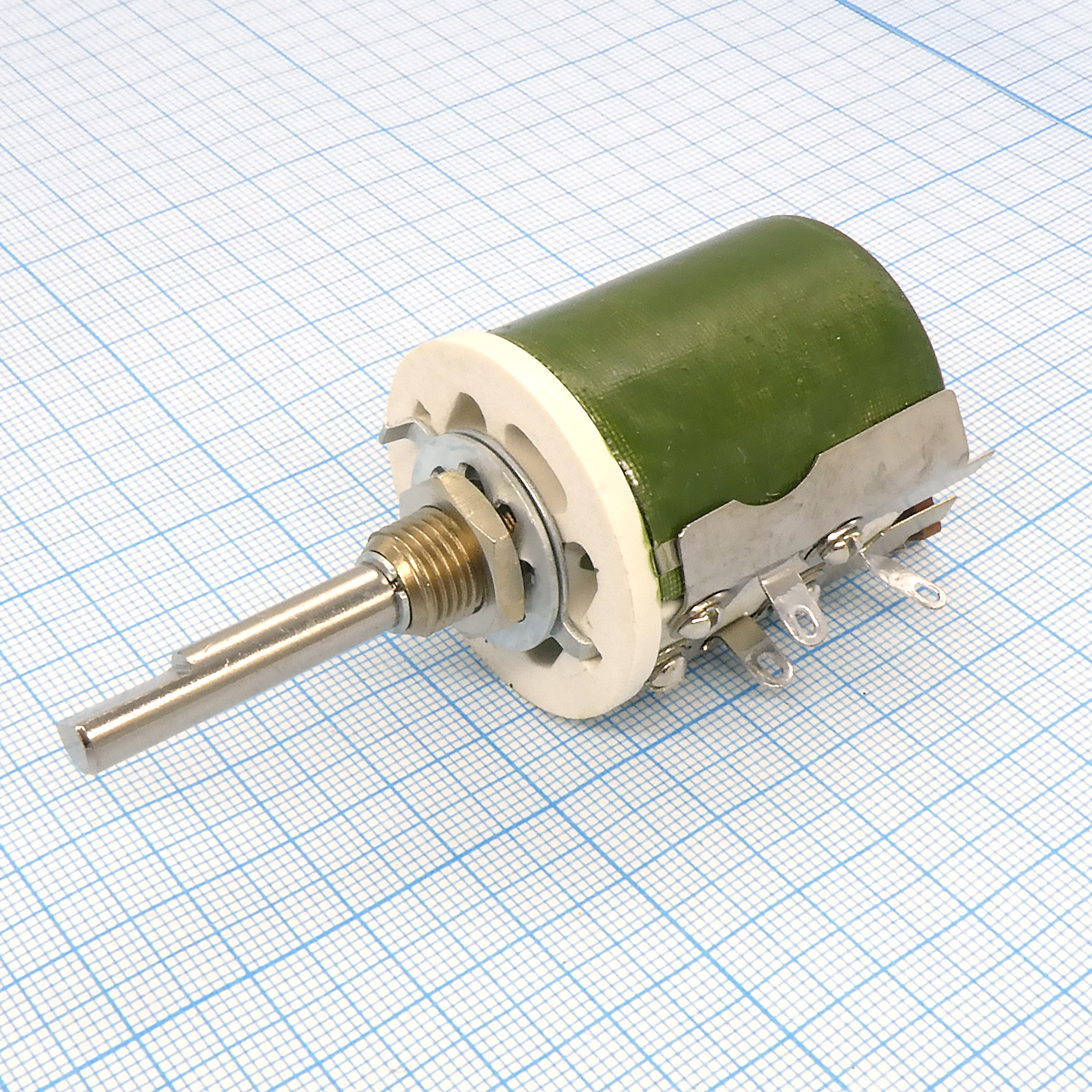 ППБ-25Г  22К ±10% - Резистор переменный проволочный 22кОм ±10% 25Вт