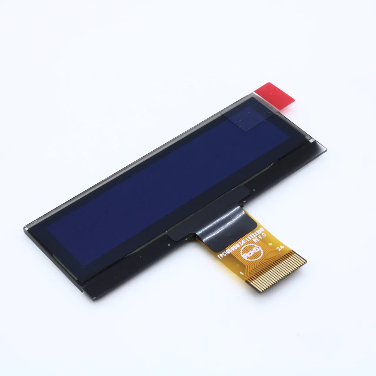 WEO012832AWPP3N00000 - OLED 2,23" графический, 128х32, COG, белый, интерфейс  6800/8080/I2C/SPI, контроллер SSD1305Z, VDD 3В, -40 ... -80 С