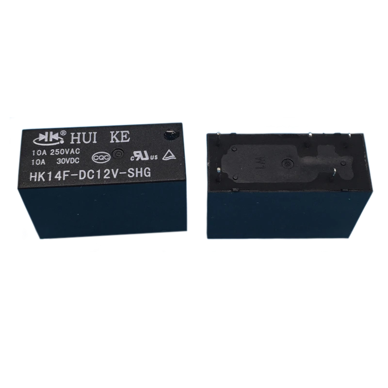 HK14F-DC12V-SHG - Реле силовое, 10А одна контактная группа на переключение катушка 12В