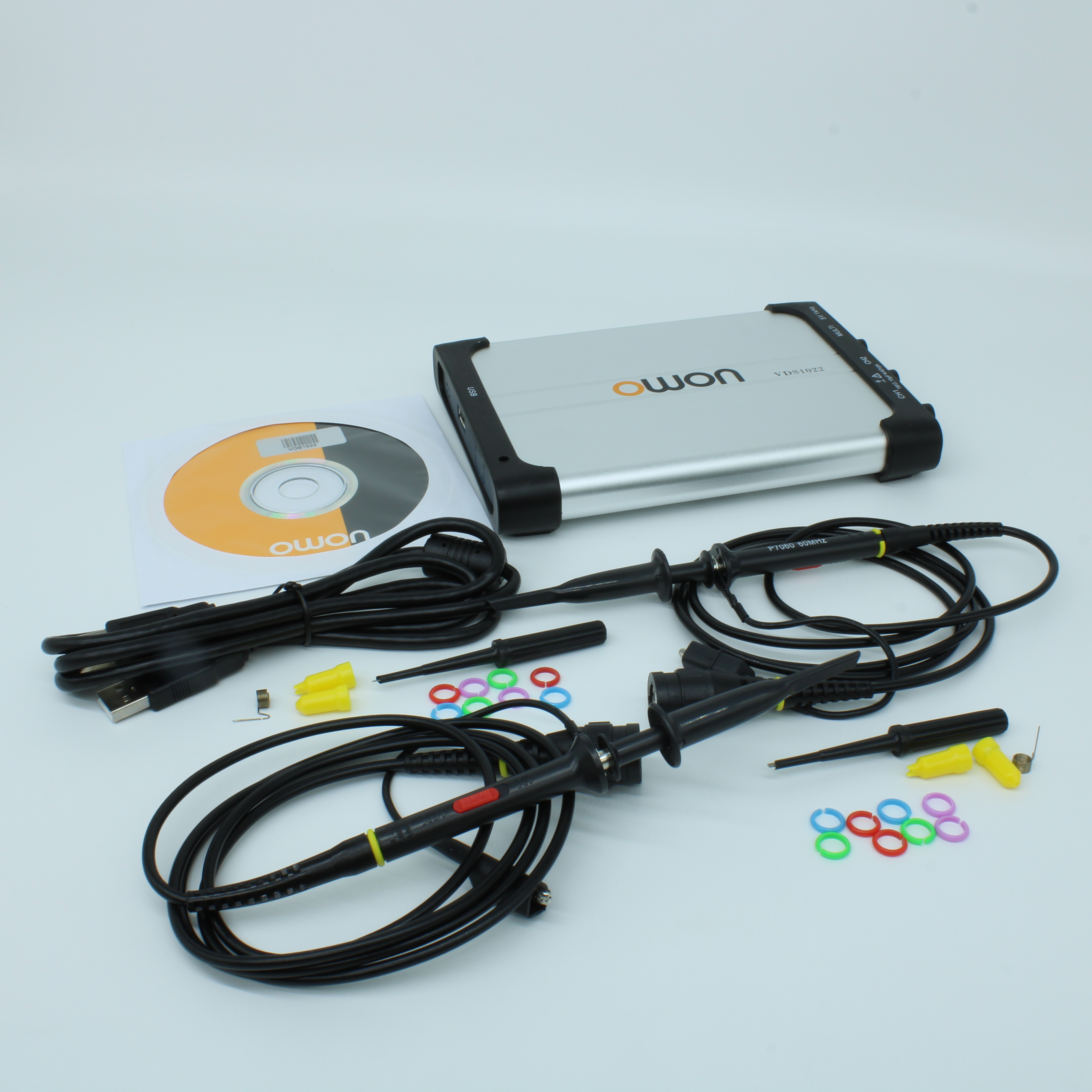 VDS1022 - Цифровой USB 2-х канальный осциллограф 25МГц/40В