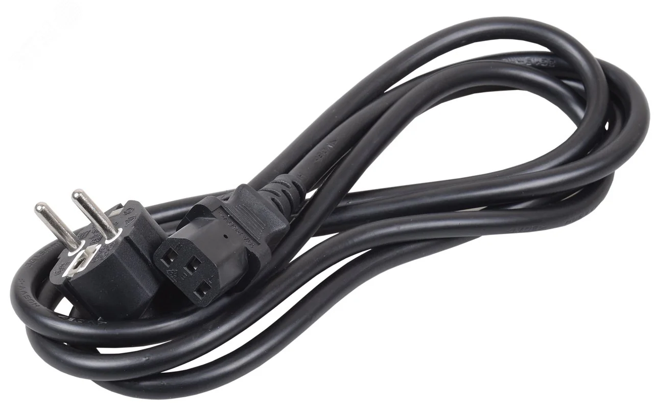 Кабель подключения PDU ITK 3х1.5 3м с разъ-мами: С13 - немецкий стандарт PC-C13D-3M
