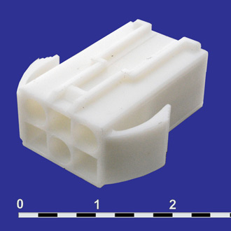 MFC-2X3M PITCH 4.5 MM+ TERMINALS - Разъём питания низковольтный вилка 2X3 4.5 мм с зажимом