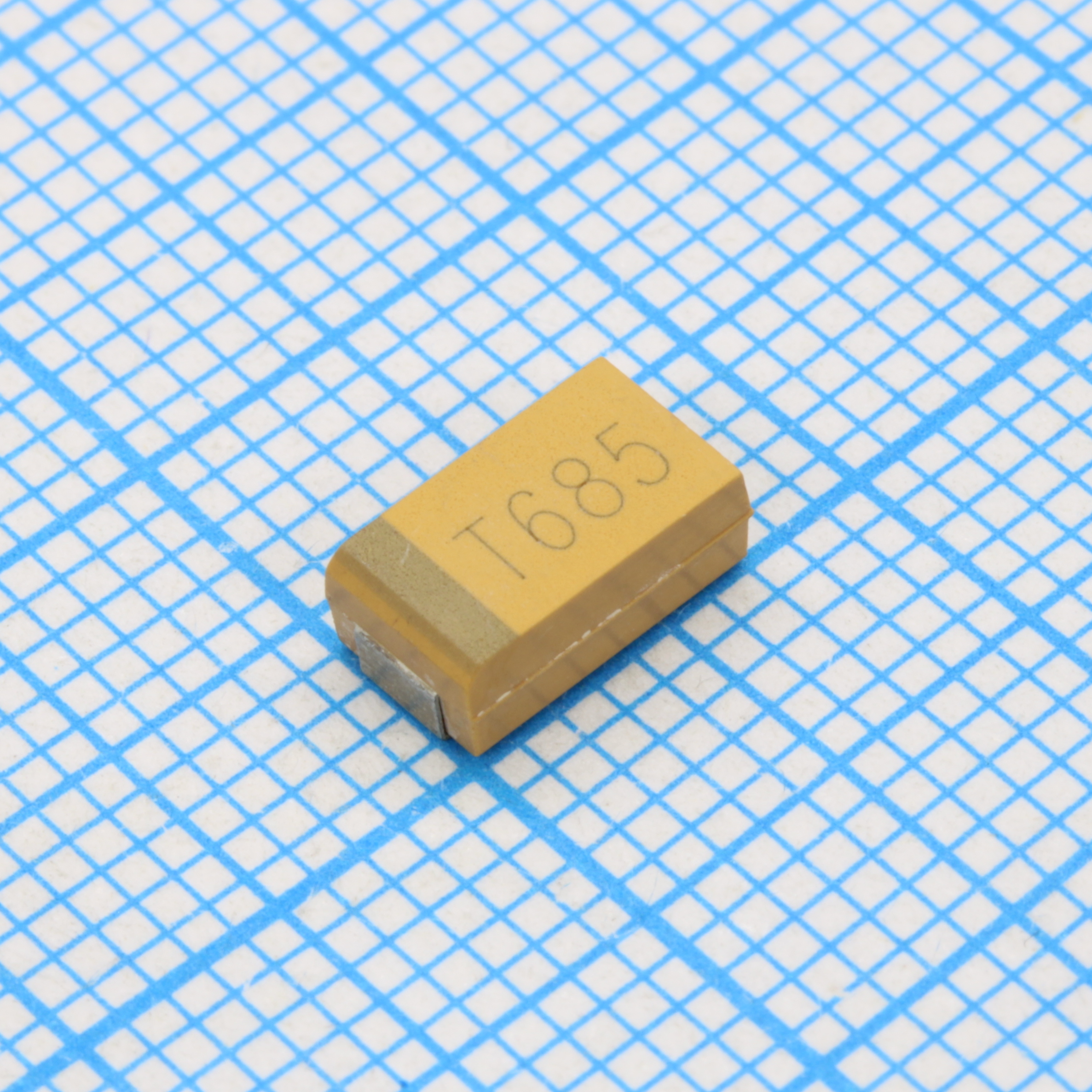 CA45-D050K685T - Конденсатор танталовый SMD 6.8 мкФ ±10% 50 В типоразмер D