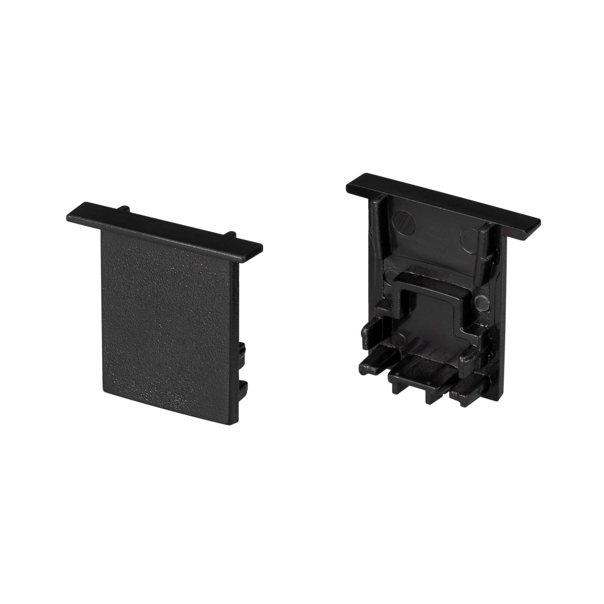Заглушка SL-COMFORT-1722-F BLACK глухая 031779 - Пара заглушек (без отверстия) для профиля SL-COMFORT-1722-F. В комплекте 2 заглушки. Цена за комплект.