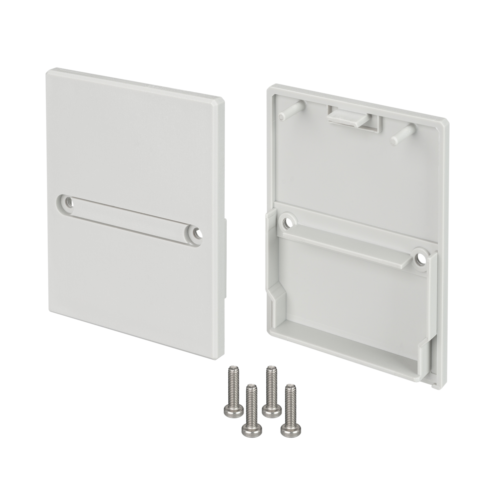 Заглушка для KLUS-POWER-W50 глухая 030308 - Под заказ от 10 шт. Заглушка пластиковая для профиля KLUS-POWER-W50. Цена за 1 шт. Сроки и цену уточняйте у менеджера.