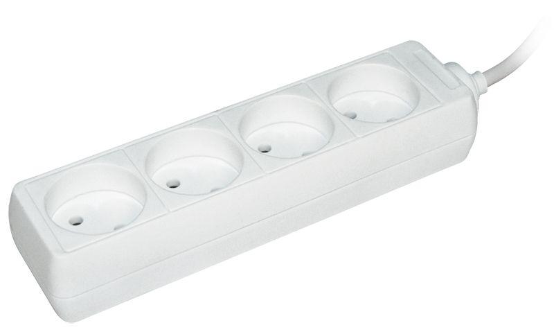 Удлинитель 4х3м без заземл. 10А IP20 У4 2P 250В 2х0.75 WYP10-06-04-03-N