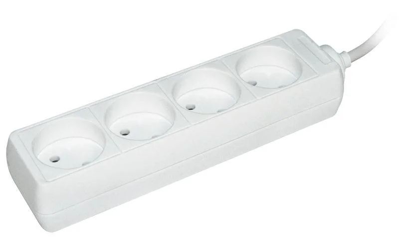 Удлинитель 4х3м без заземл. 10А IP20 У4 2P 250В 2х0.75 WYP10-06-04-03-N