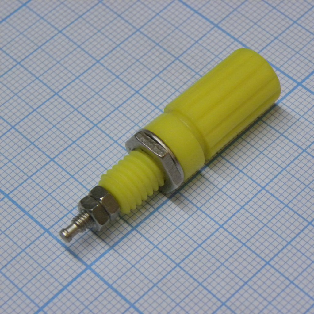 Клемма (1304Y) Ym - гнездо однополюсное BANANA JACK