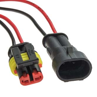 7021-1.5-11/21 (18AWG 200MM) - Разъем авт. соединитель 7021-1.5-11/21 (18AWG 200 мм), 12/ 24 (DC) В