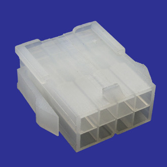 MF-2X4M +TERMINAL - Разъем питания Mini-Fit 8 контактов, вилка на кабель, шаг 4,2мм