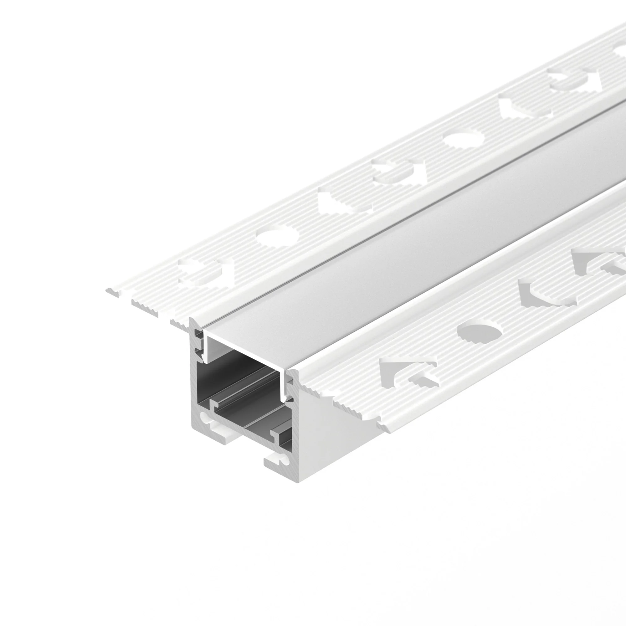 Профиль SL-LINIA20-FANTOM-2500 WHITE 043118 - Алюминиевый профиль для светодиодных лент и линеек. Скрытая установка (под строительную отделку). Цвет - белый RAL9003 (порошковая окраска). Габаритные размеры (LхWхH): 2500x65x22 мм. Ширина площадки для ленты