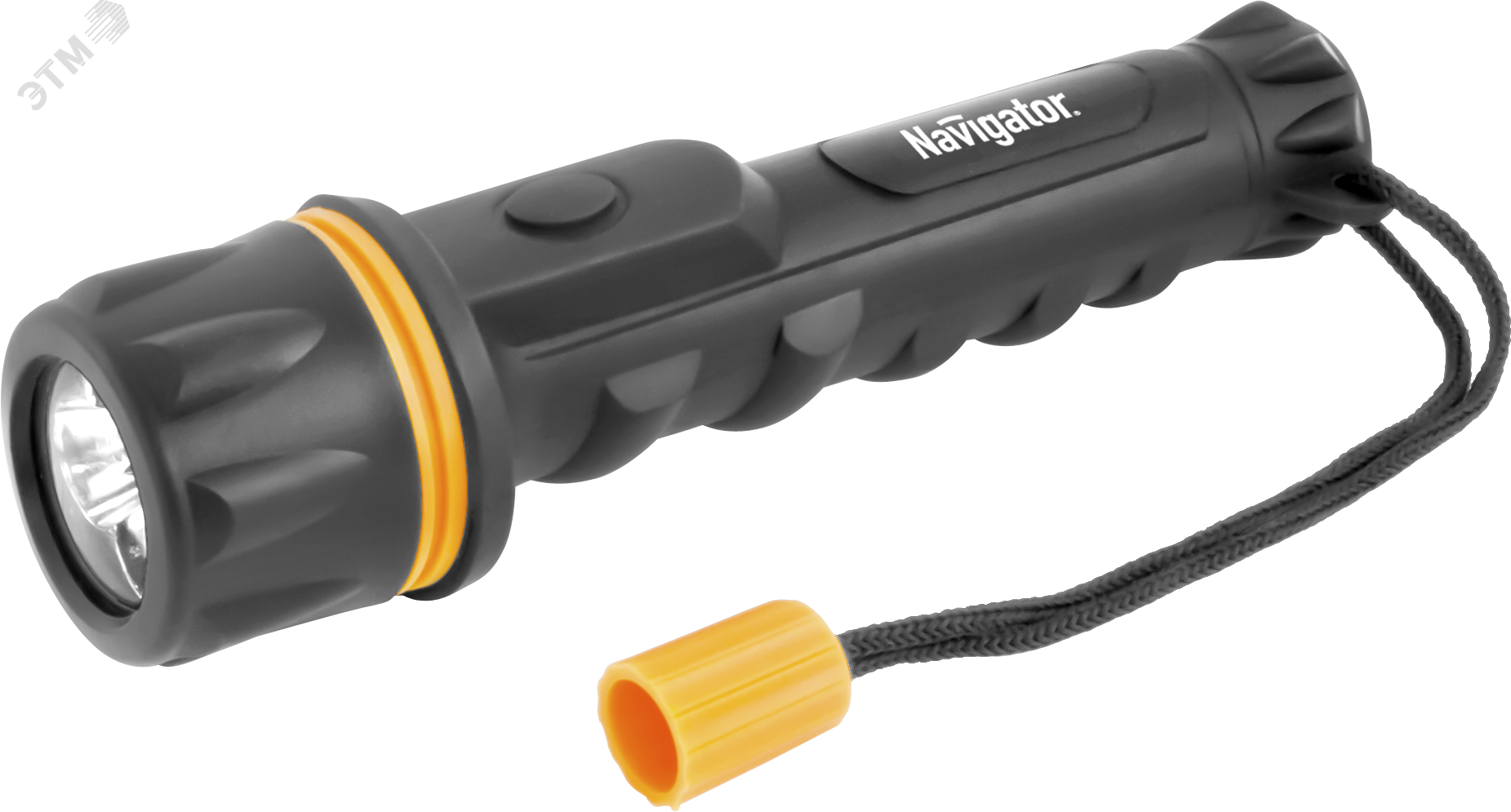 Фонарь светодиодный NPT-R06-2AA 0.5Вт LED 40лм 40м пластик+резина 19136