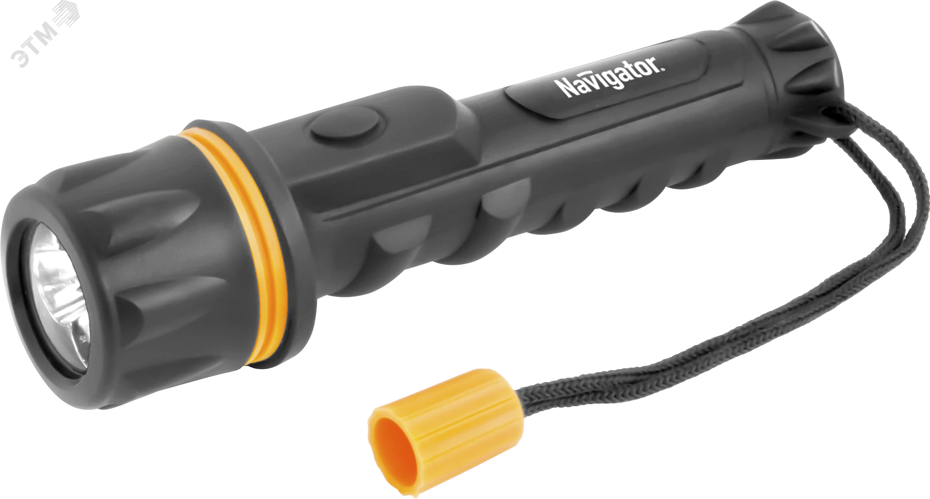 Фонарь светодиодный NPT-R06-2AA 0.5Вт LED 40лм 40м пластик+резина 19136