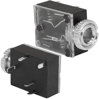 TKX3-3.5-05 PCB JACK - Разъём аудио гнездо стерео 3.5 мм, на плату
