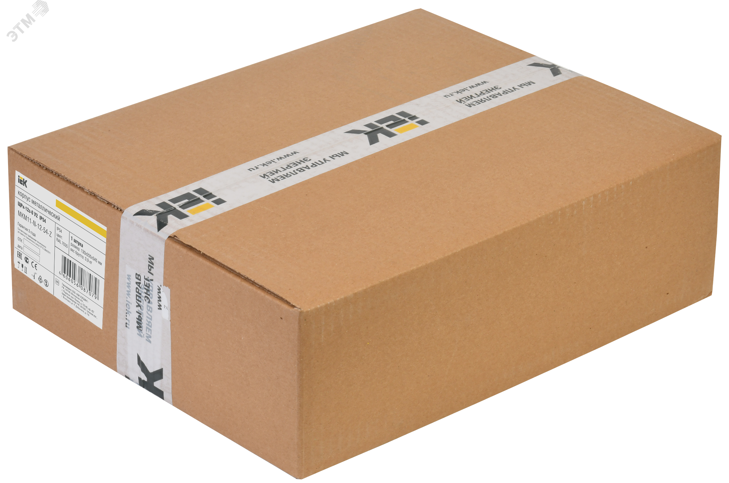 Корпус металлический ЩРн-12 (240х330х120мм) IP54 TITAN 3 MKM11-N-12-54-Z