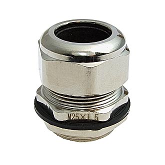 MBA25-18 - Кабельный ввод спиральный ZTM-ELECTRO MBA25-18, никелированная латунь