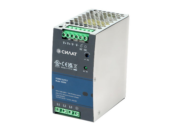 Источник питания 48 V DC/5 A, 902805 - Источник питания, трехфазный, 48VDC / 5A, 240 W; диапазон входн. напр.: 340 - 550VAC / 480 - 780VDC; габариты (мм): 127х125х63, монтаж: на DIN рейку