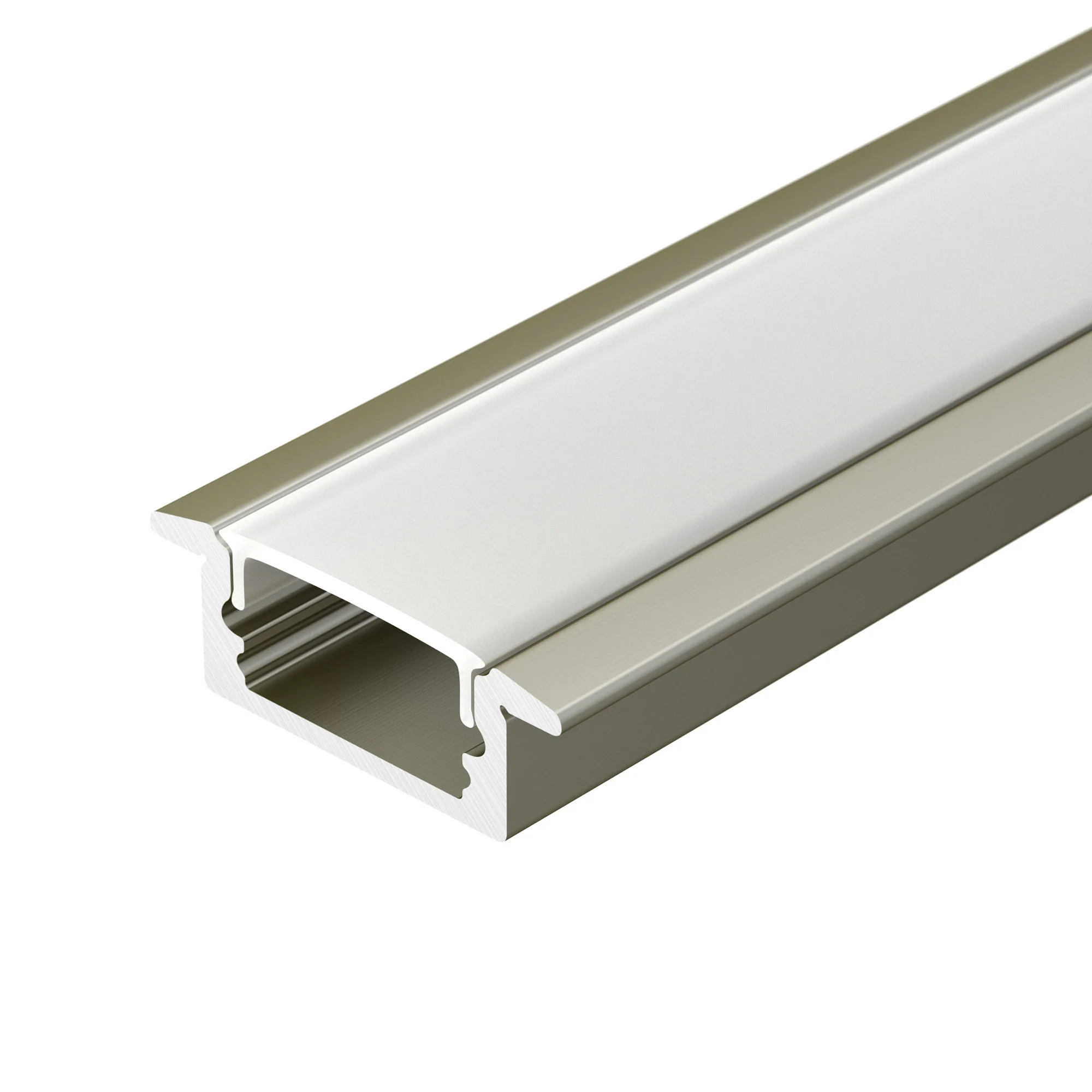 Профиль LINE-2308-F-2000 ANOD OLIVE GREY 038440 - Алюминиевый анодированный встраиваемый профиль для светодиодных лент и линеек. Габаритные размеры (LхWхH): 2000x23x8 мм. Паз для установки 17 мм. Ширина площадки для ленты 12 мм. Экраны, заглушки и другие 
