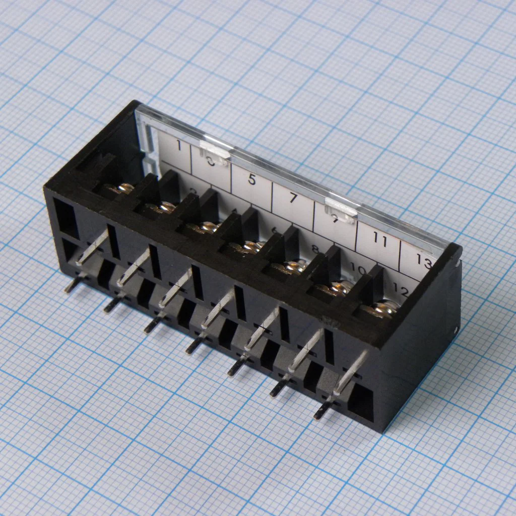 DG24-1-B-14P-13-00A(H) - Барьерный клеммный блок. Серия DG24-1-B