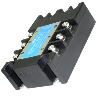 3SSR 440V 100A (R)A4 (90-280V) - Твердотельное реле R-с мгновенным (случайным) включением, 100 А, 440 В, упр.напряжение 90-280В, сопротивление изоляции 1000 МОм