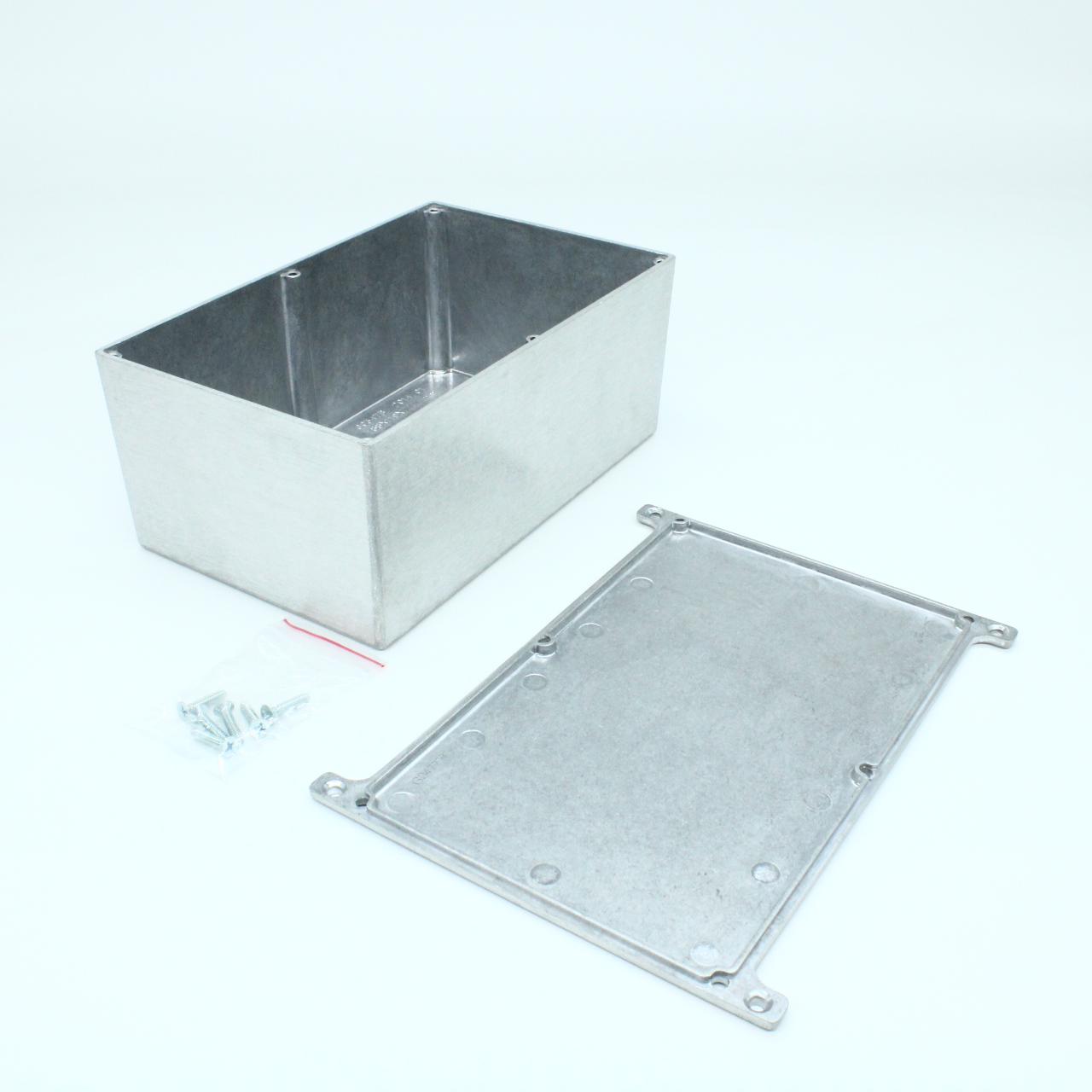 G0347F - Алюминиевый корпус с фланцами некрашеный