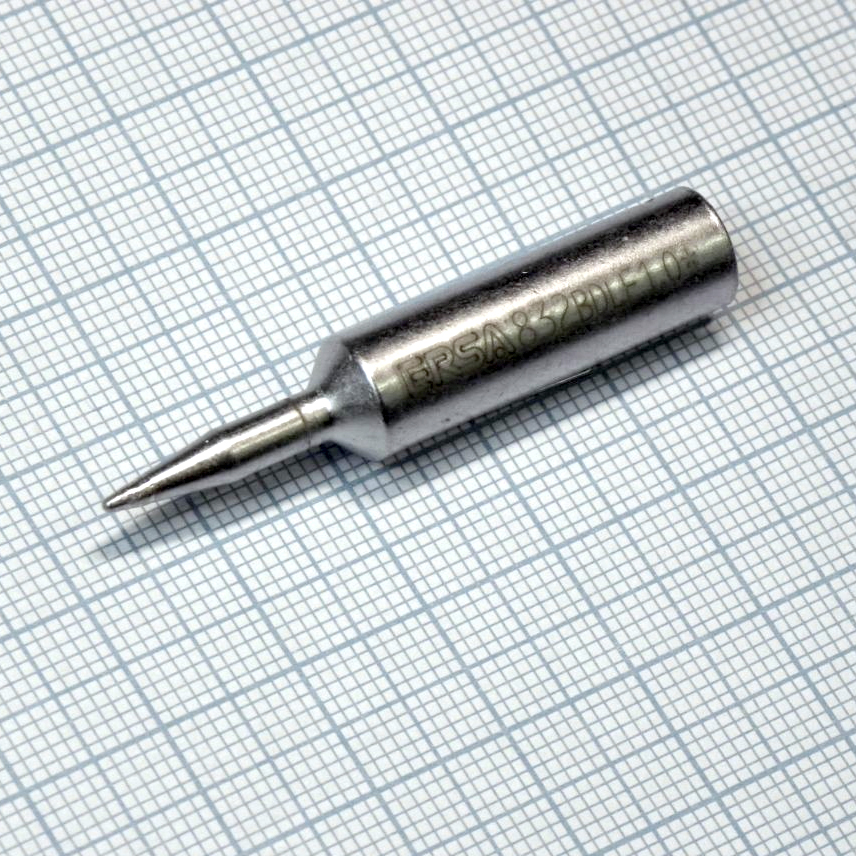 0832BDLF - Жало паяльное для паяльников ERSA BasicTool, ErgoTool, PowerTool, RT-80, MultiPro, MultiSprint, Multi-TC, PTC-70, ERSA 25+, ERSA 35+, конус 1,0 мм