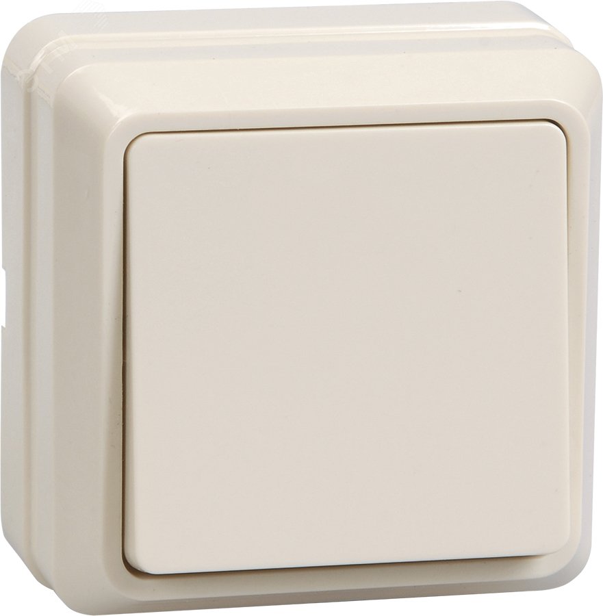 Выключатель 1-кл. ОП Октава 10А IP20 ВС20-1-0-ОКм крем. EVO10-K33-10-DC