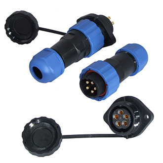 SZC21 5P-M-FE - Разъём герметичный SZC21 5P-M-FE, 5 контактов