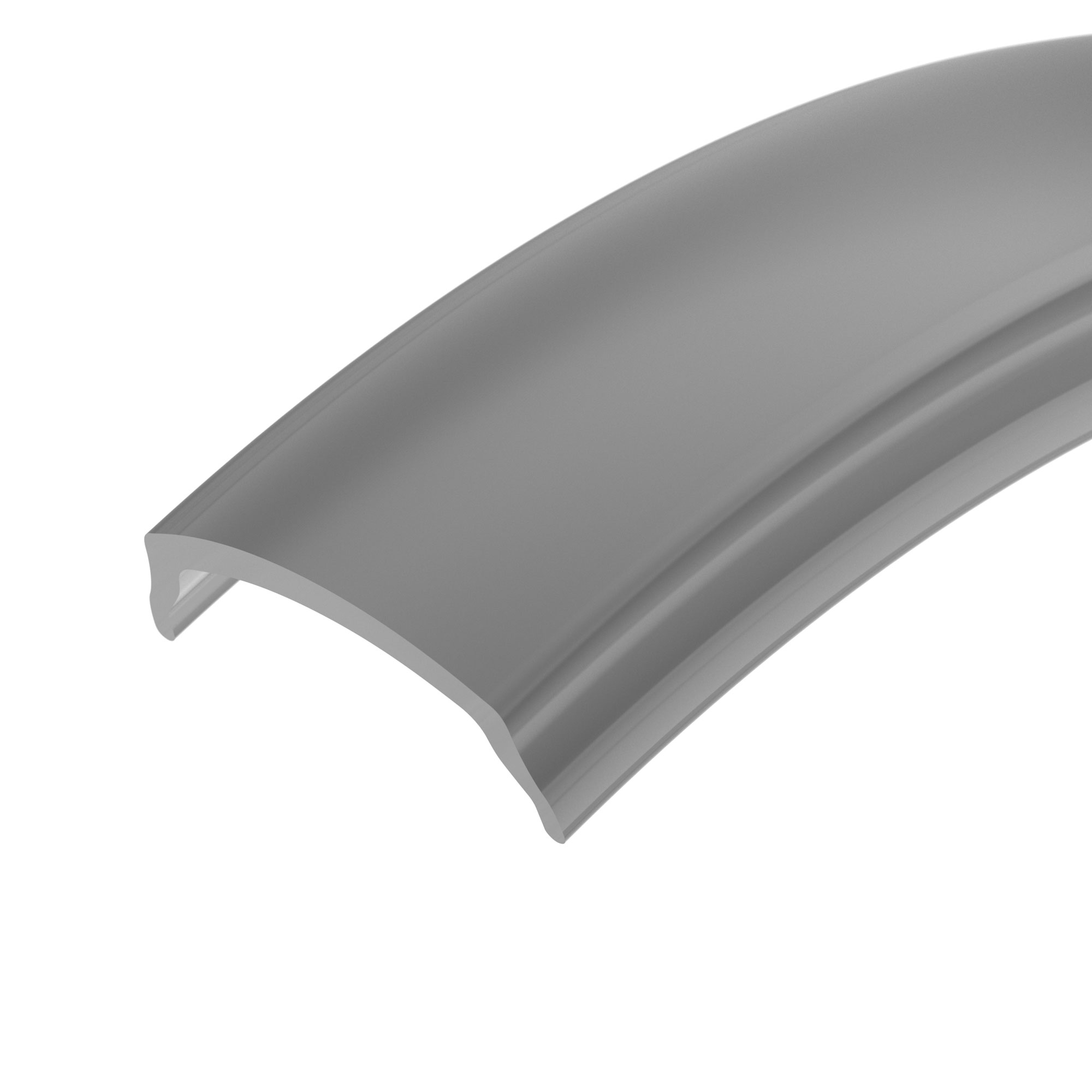 Экран ARH-BENT-W11-2000 BLACK 041031 - Матовый черный экран (PC) для профиля ARH-BENT-W11-2000. Светопропускание до 17%. Длина 2000мм. Цена за 1м.