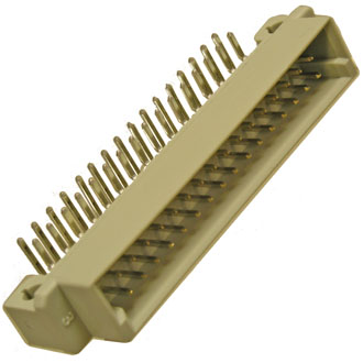 DIN41612 2*16 32 УГЛ.ВИЛКА - Разъем DIN DIN41612 2*16 32 угл.вилка, 32 контакта