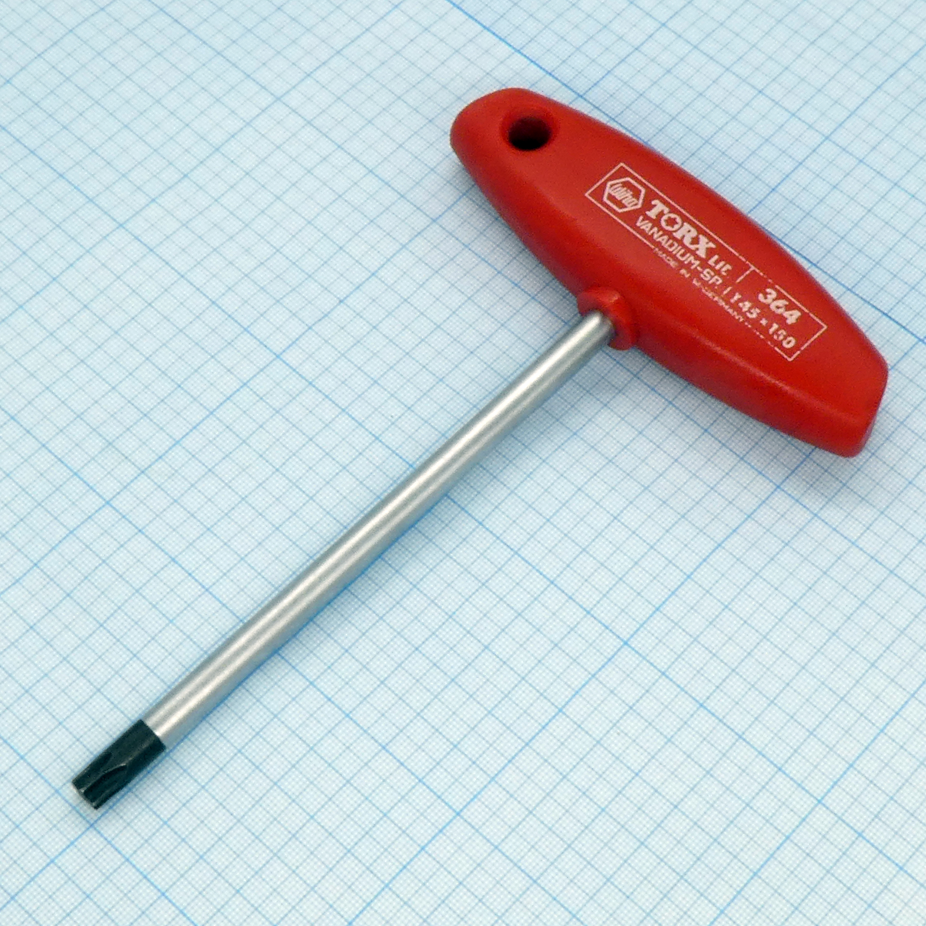 Отвертка 364 T45x150 - Т-образная отвертка torx T45 с длиной стержня 150мм