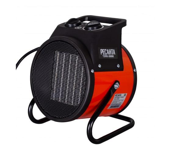 Пушка тепловая электрическая ТЭПК-3000К 3кВт керамич. нагревательный элемент кругл. 67/1/27