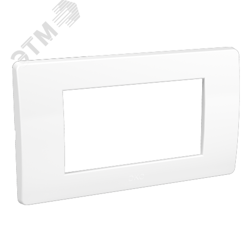 Рамка 2-м 4мод. Brava (для TOR и TBN) бел. RAL9016 75011W